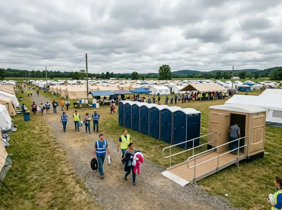 disaster-relief-camp-restrooms-010 — frequently asked questions, Dumpster & Portable Bathrooms Rental in Centre, AL